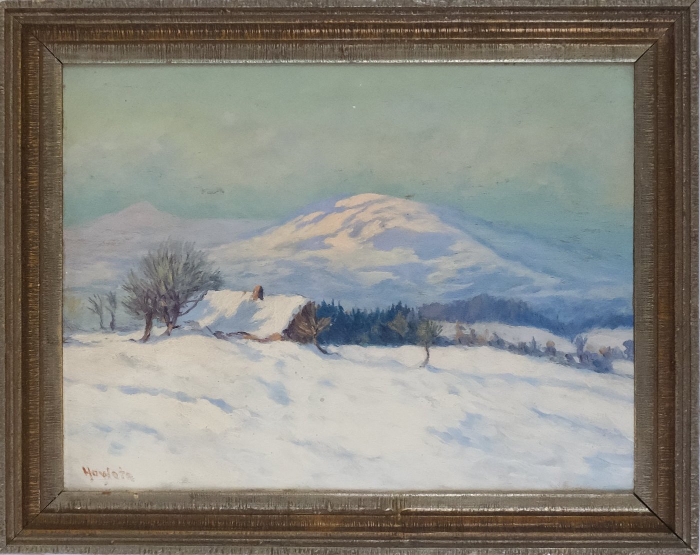 Karel Havlata - Zima v horách
