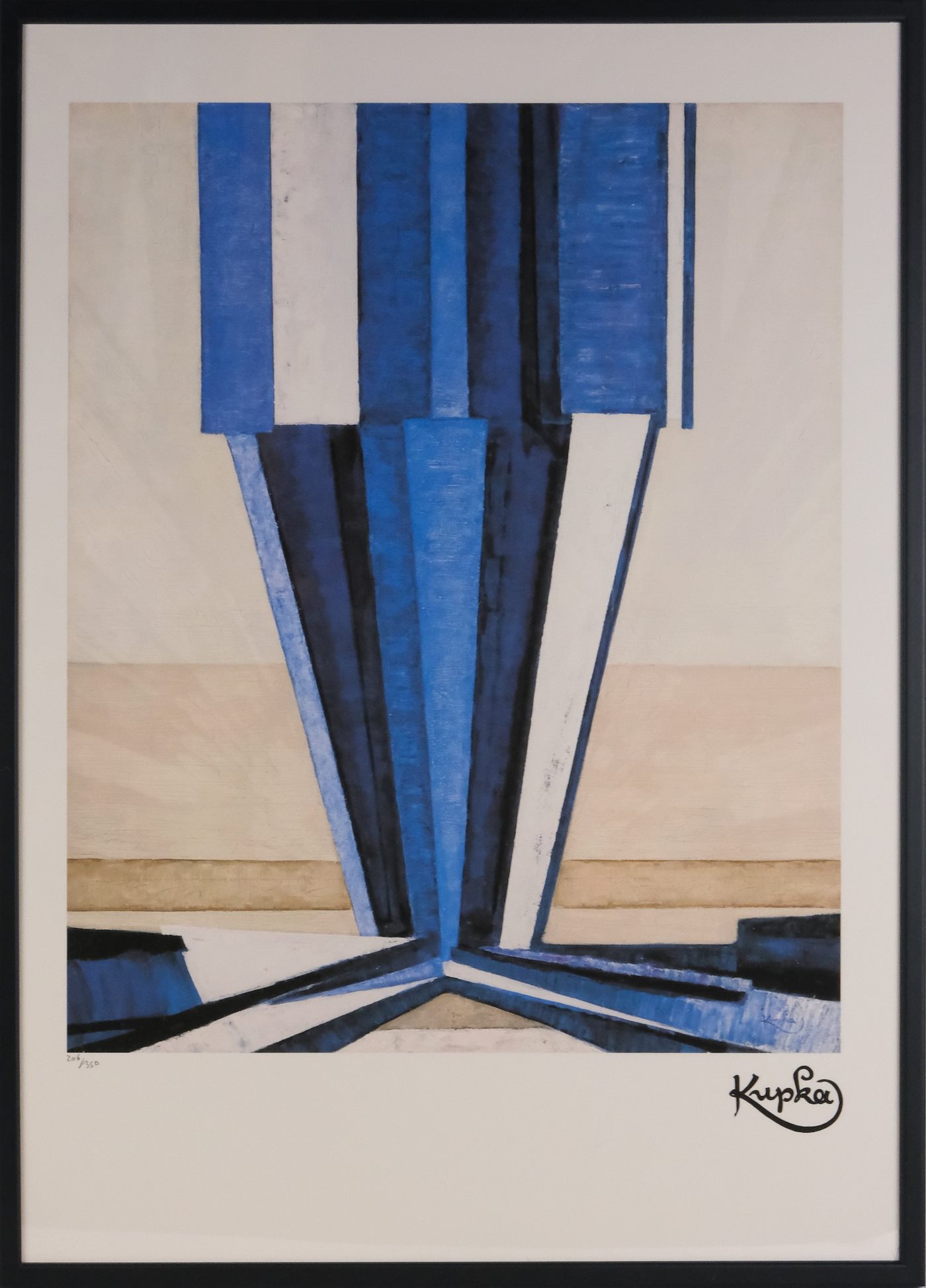 František  Kupka - Modrá abstrakce