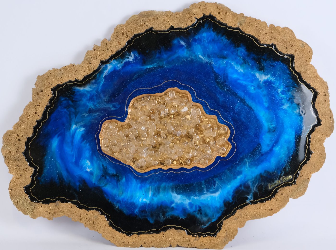 Lucieta Resin - Geode Art 