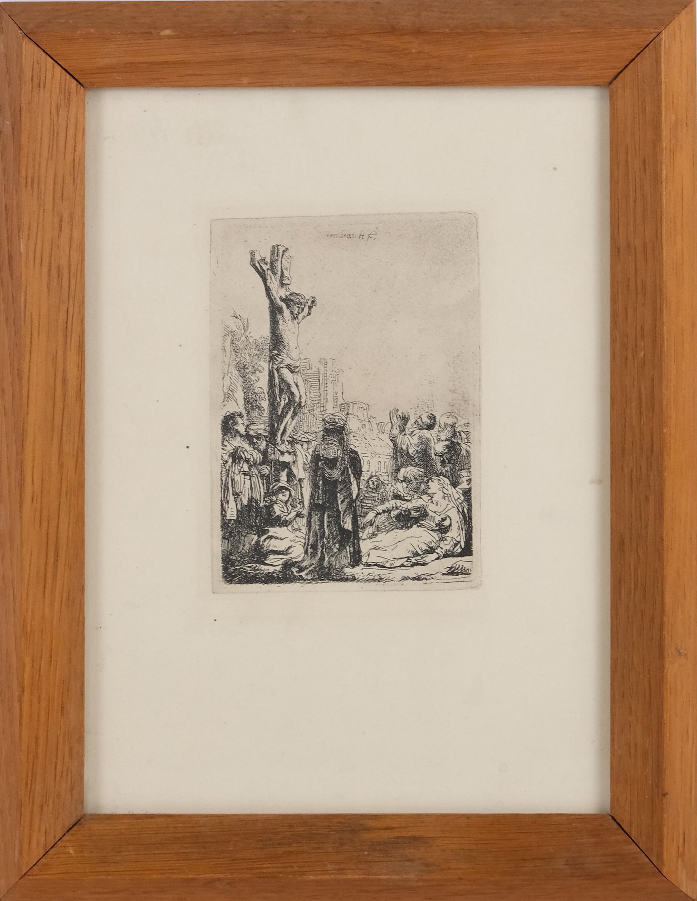 Rembrandt van Rijn - Ježíš na kříži