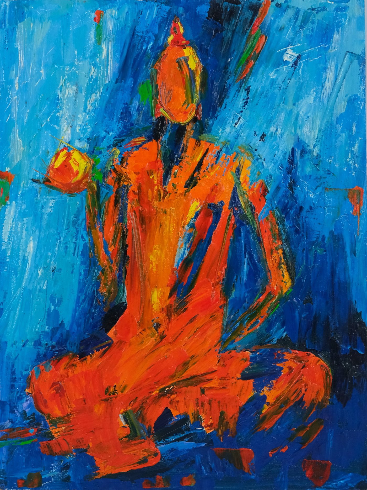 Lara Borovska - Pomerančový Buddha