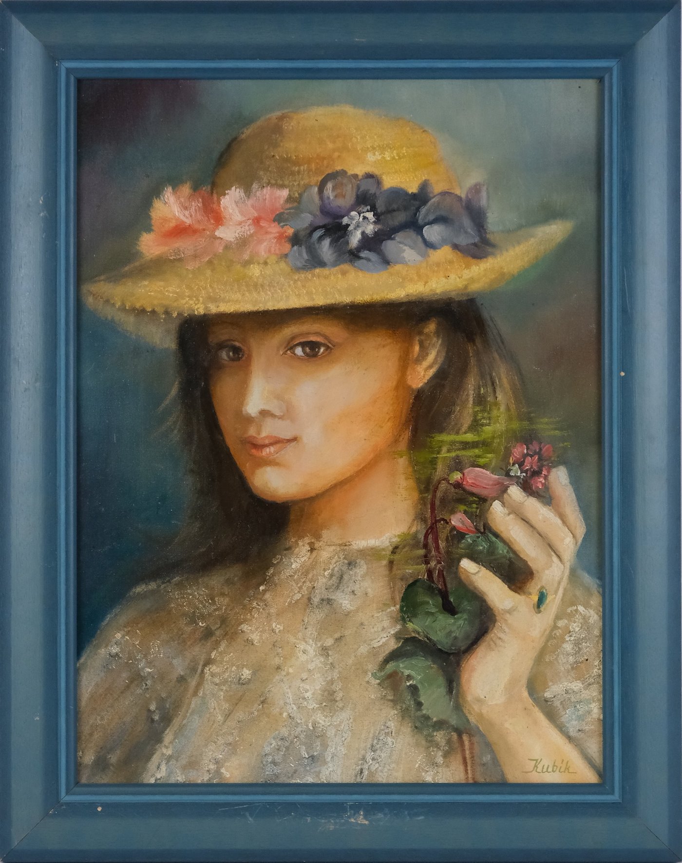 Kubík - Dívka s kloboukem