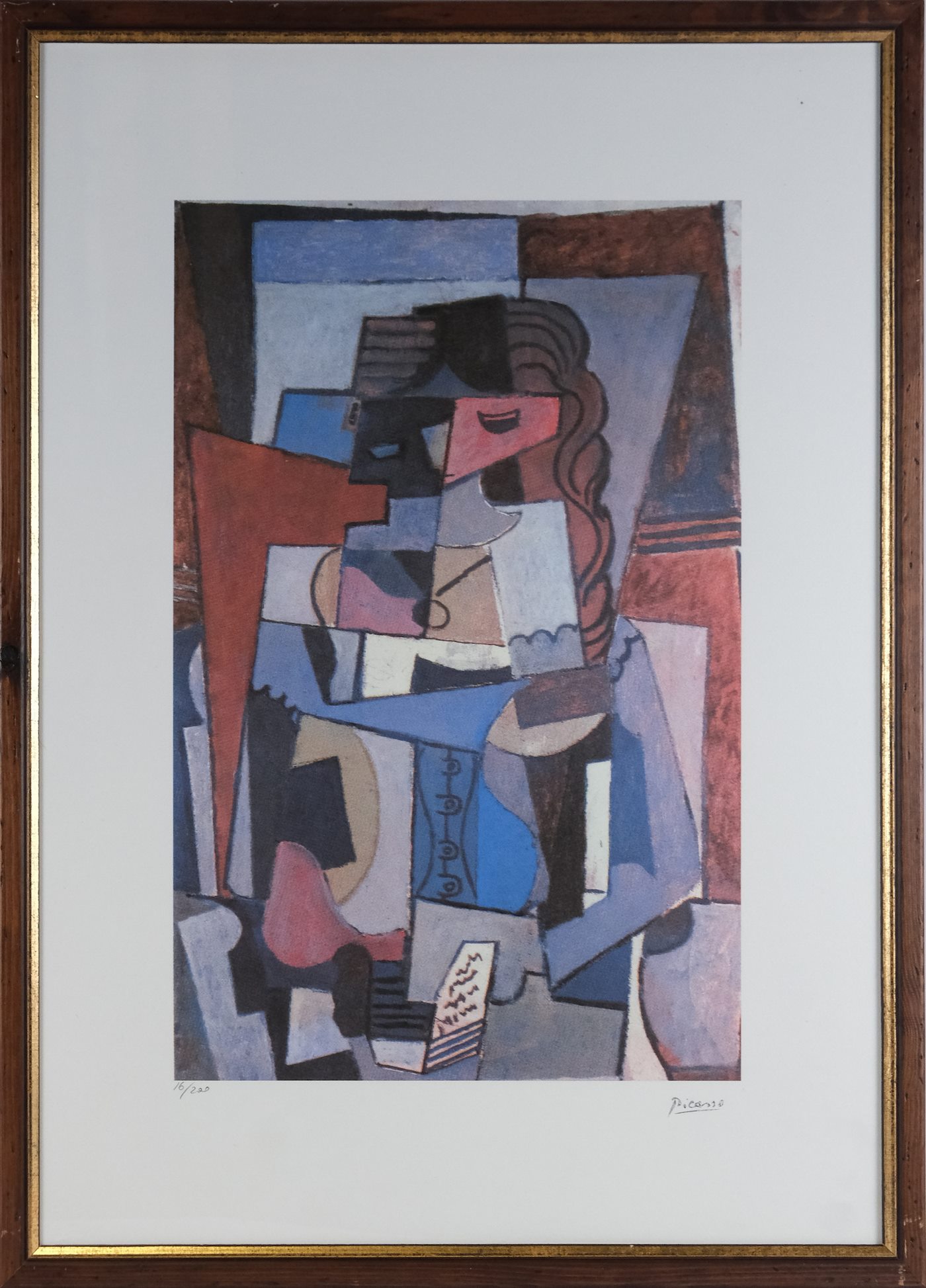 Pablo Picasso - Žena s dopisem