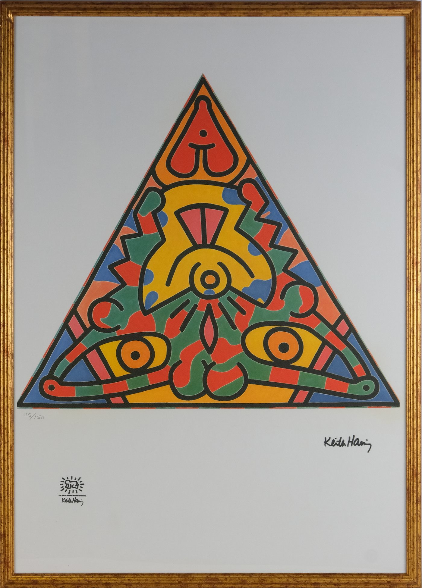 Keith Haring - Hidden face