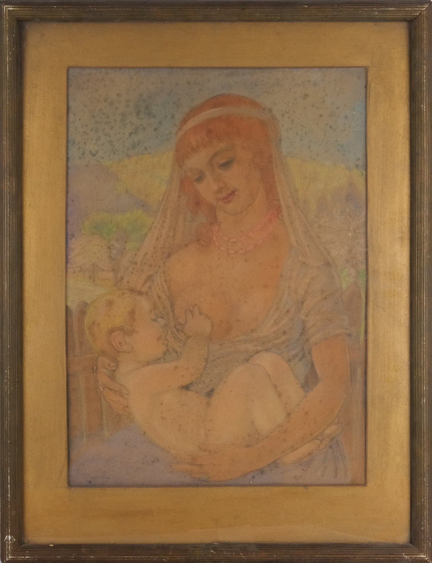 Jiří (Georg)  Jílovský - Madonna s děťátkem