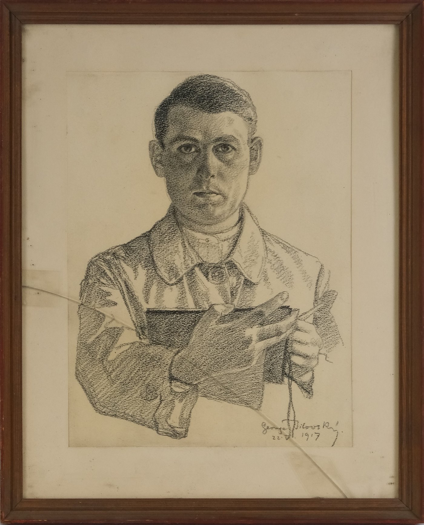 Jiří (Georg)  Jílovský - Autoportrét