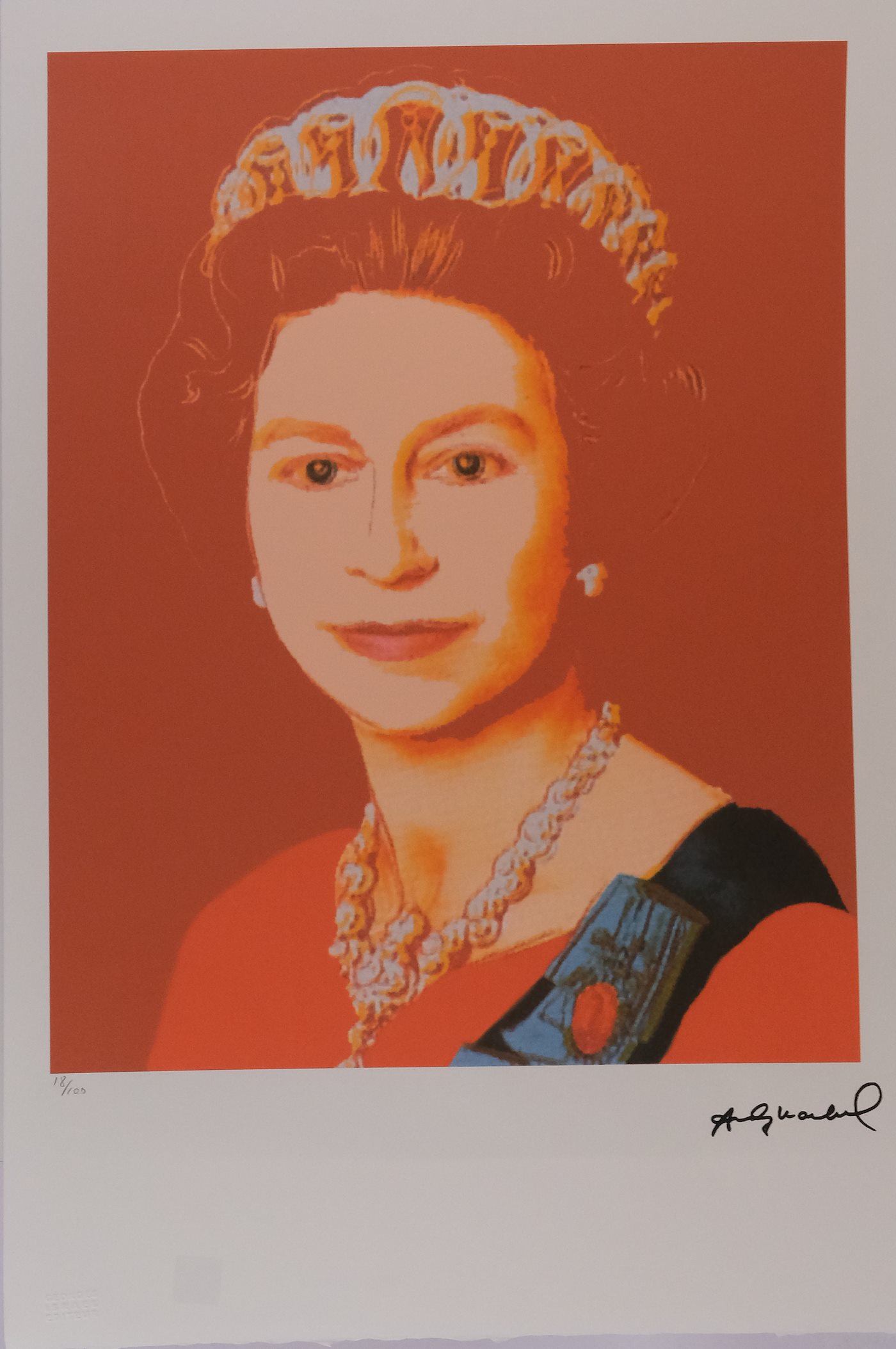 Andy Warhol - Elizabeth the Queen