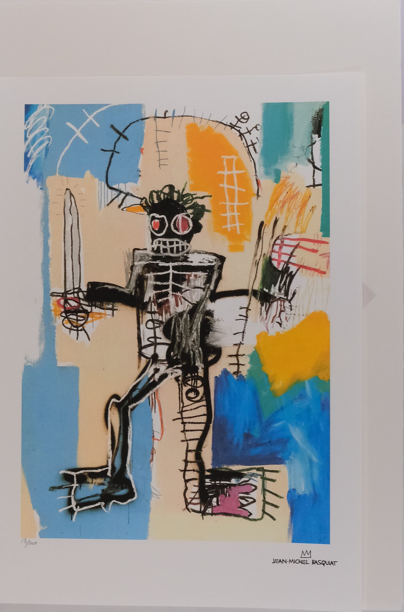 Jean-Michel Basquiat - Warrior