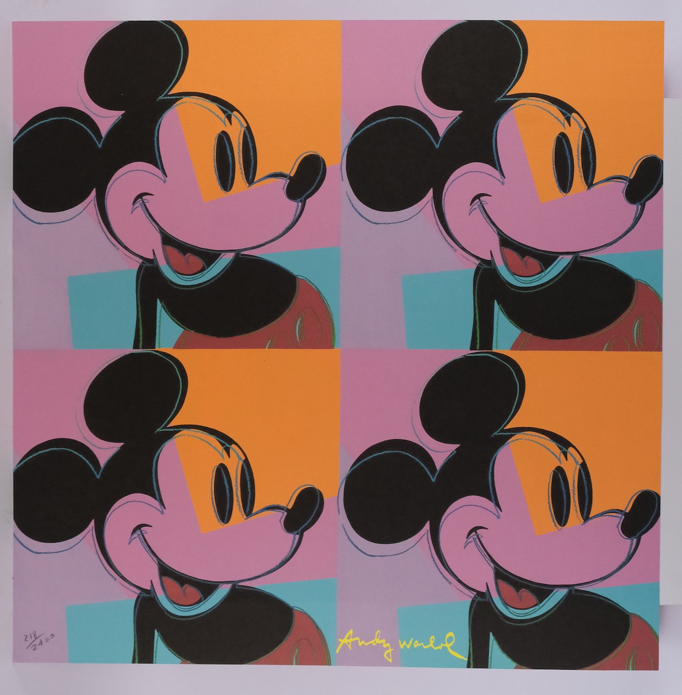 Andy Warhol - Micky Mouse