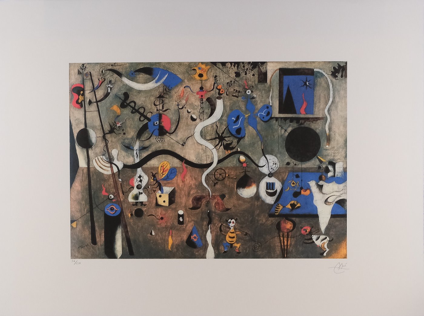 Joan Miró - The Harlequin's