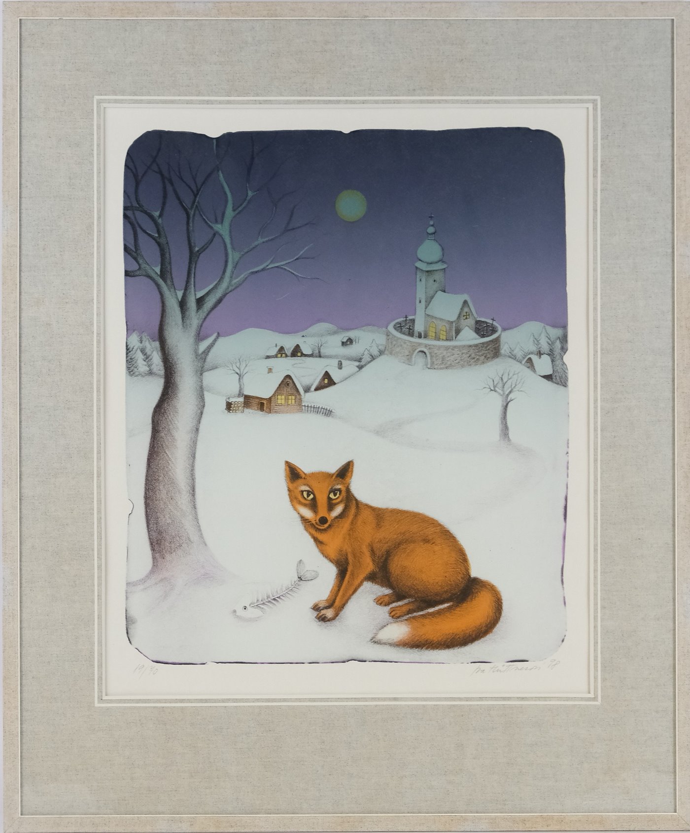 Iva Hüttnerová - Zimní liška