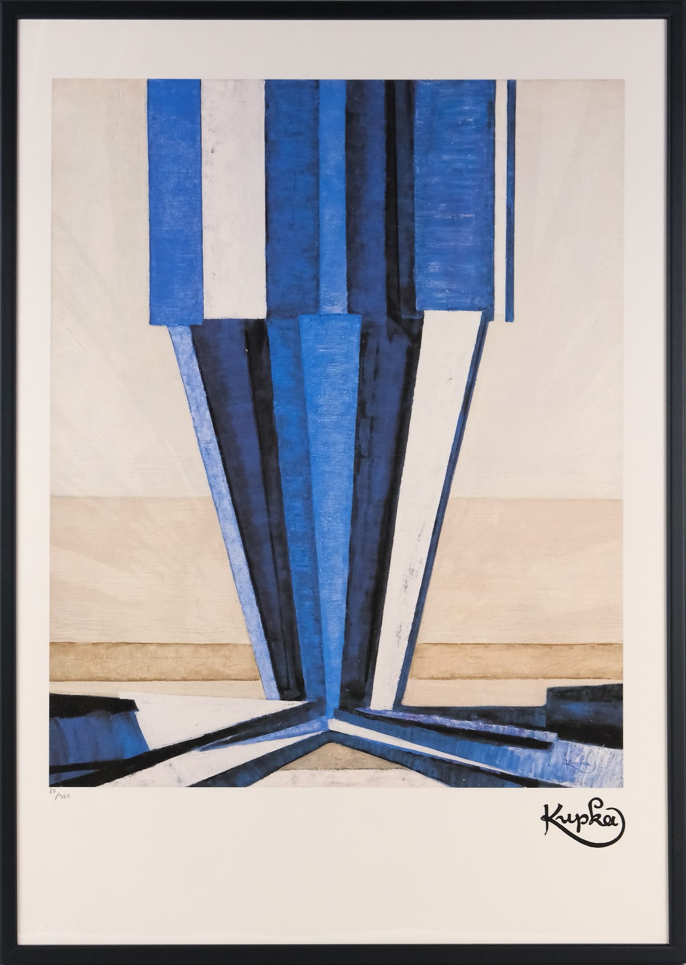 František  Kupka - Abstrakce v modré