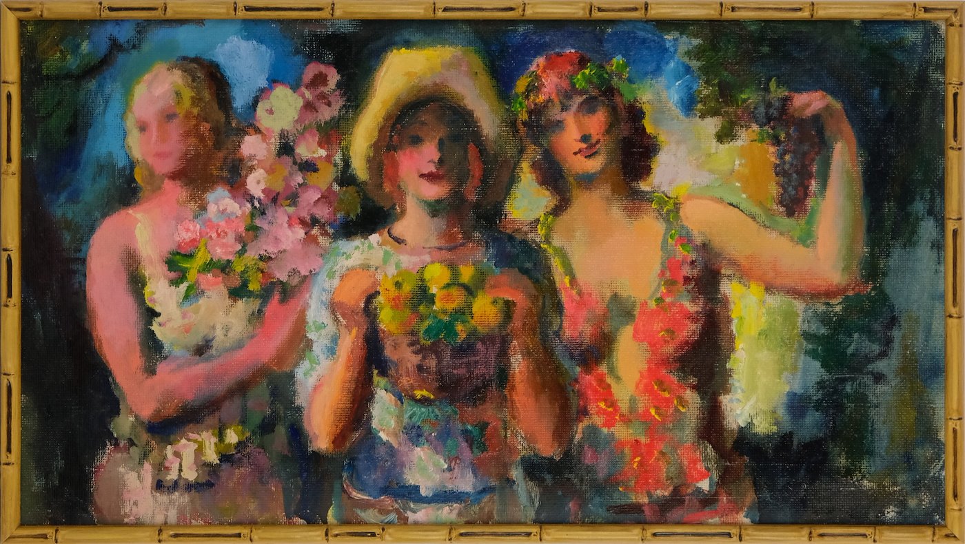 František Xaver Naske - Dívky s květy