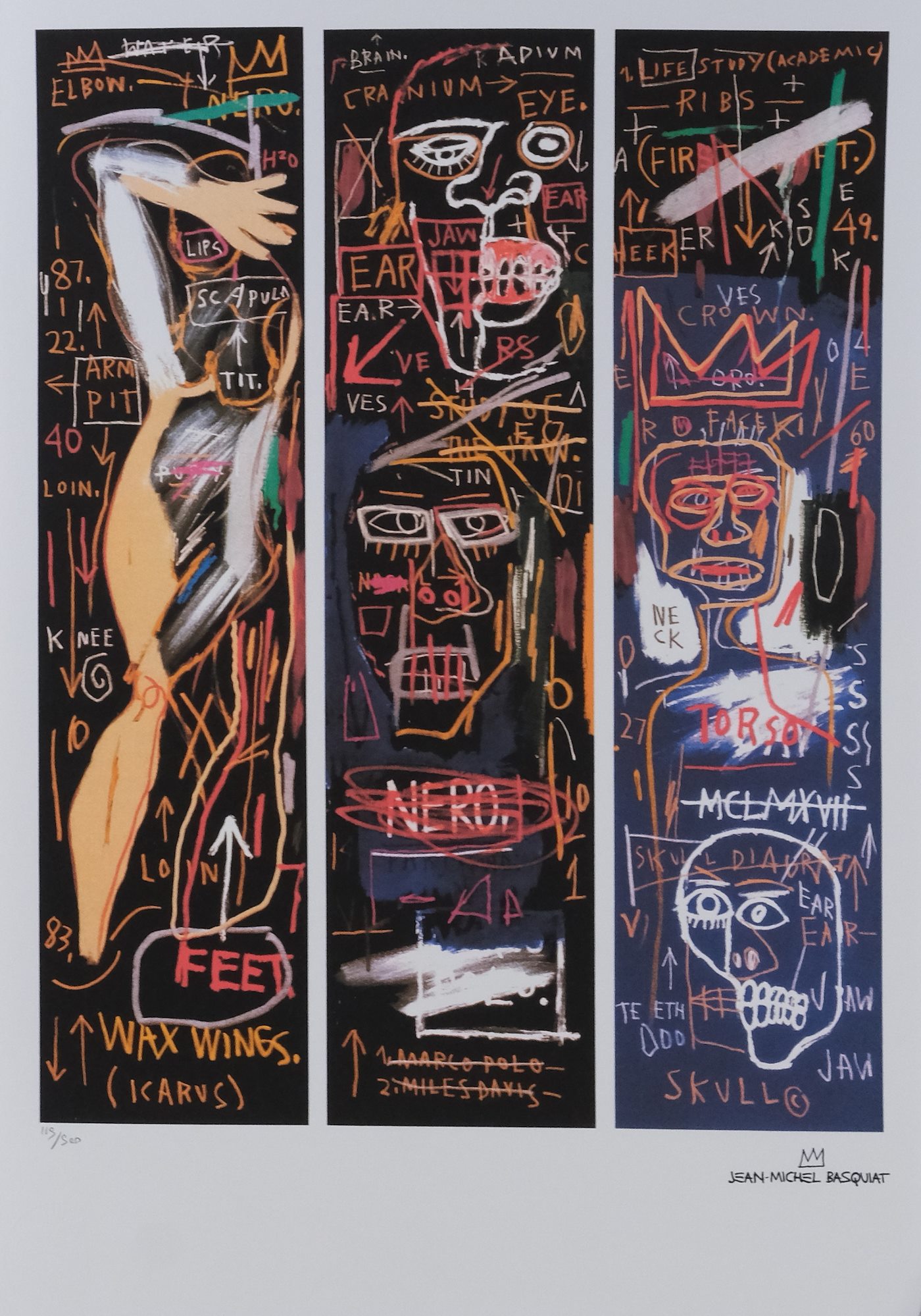 Jean-Michel Basquiat - Charles the first