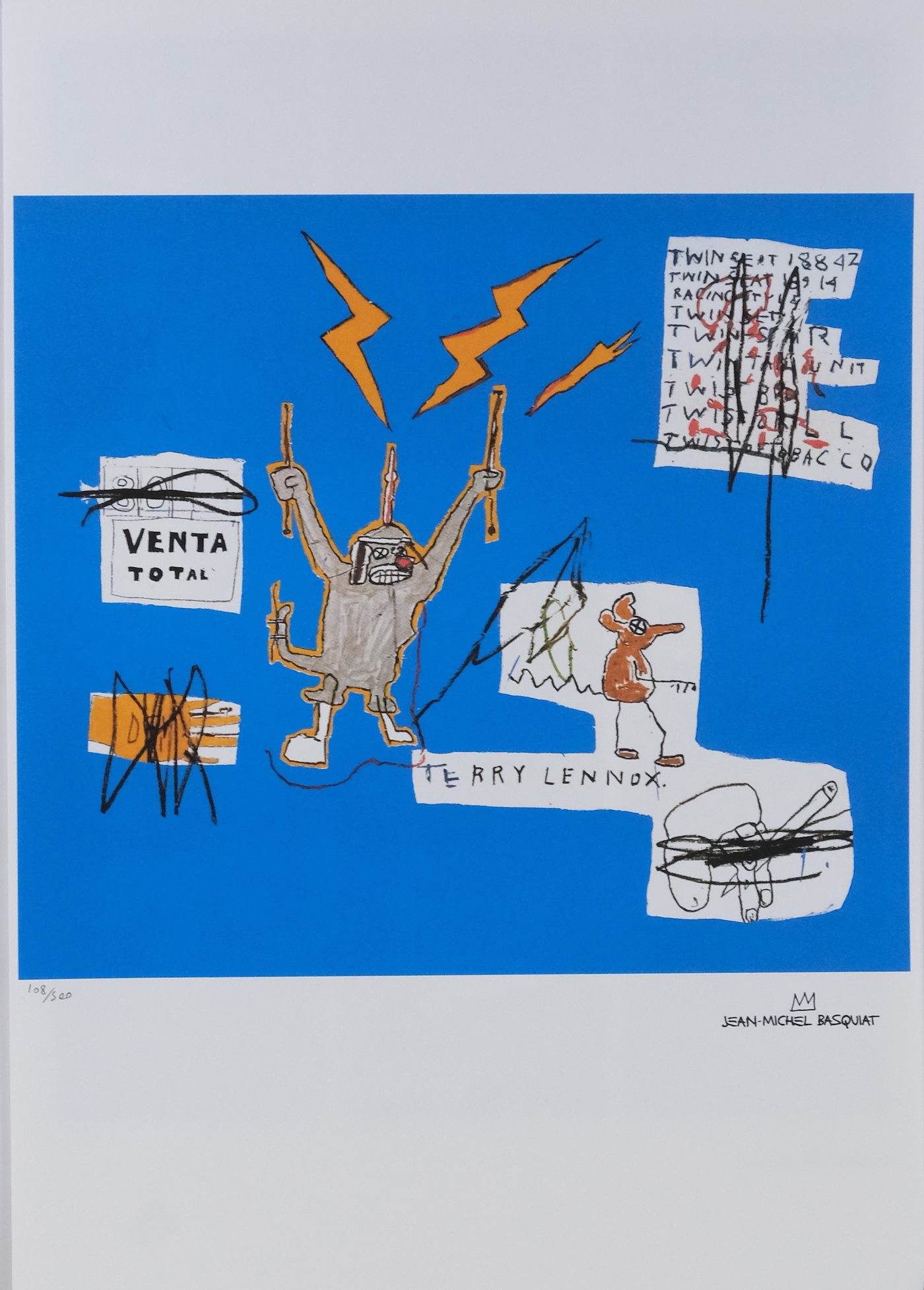 Jean-Michel Basquiat - Terry Lenoxx