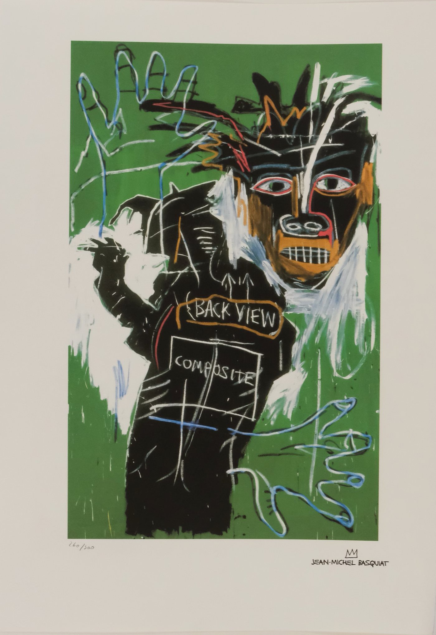 Jean-Michel Basquiat - Back View