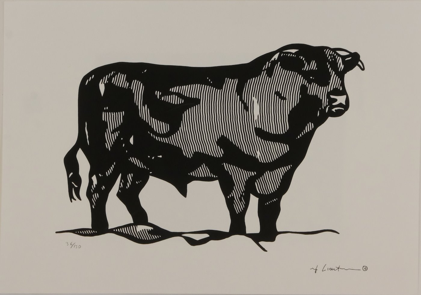 Roy Lichtenstein - Cow