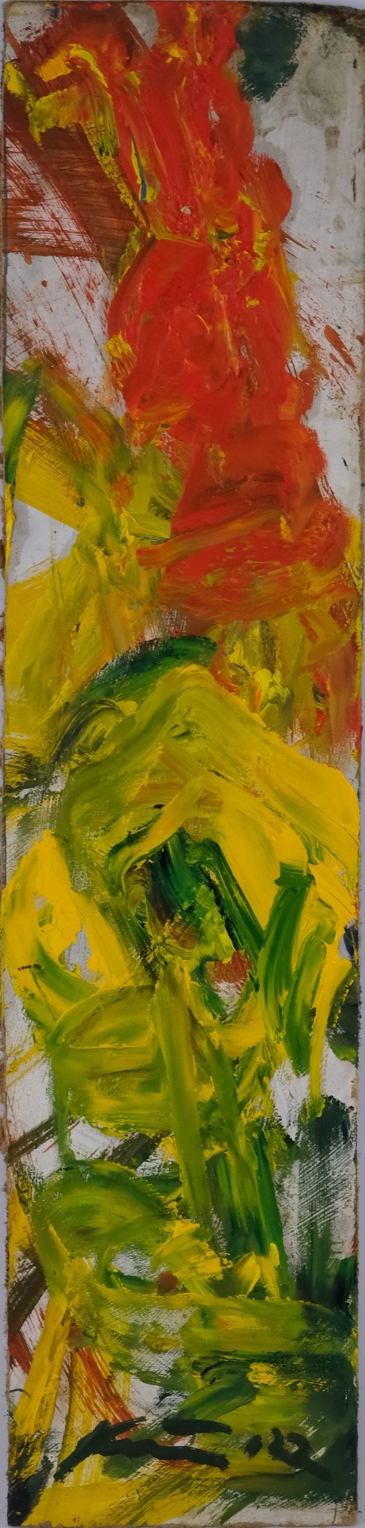 Antonín Kroča - Abstrakce ve žluté