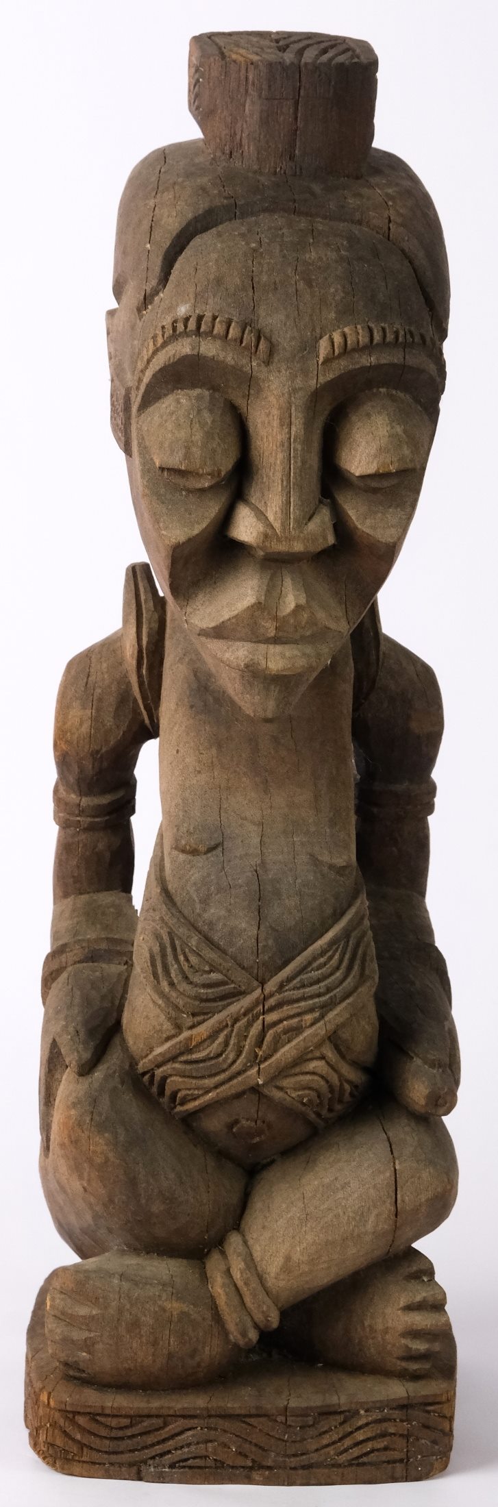 Gabon 20. století - Socha předka (ancestor statue) Ambete