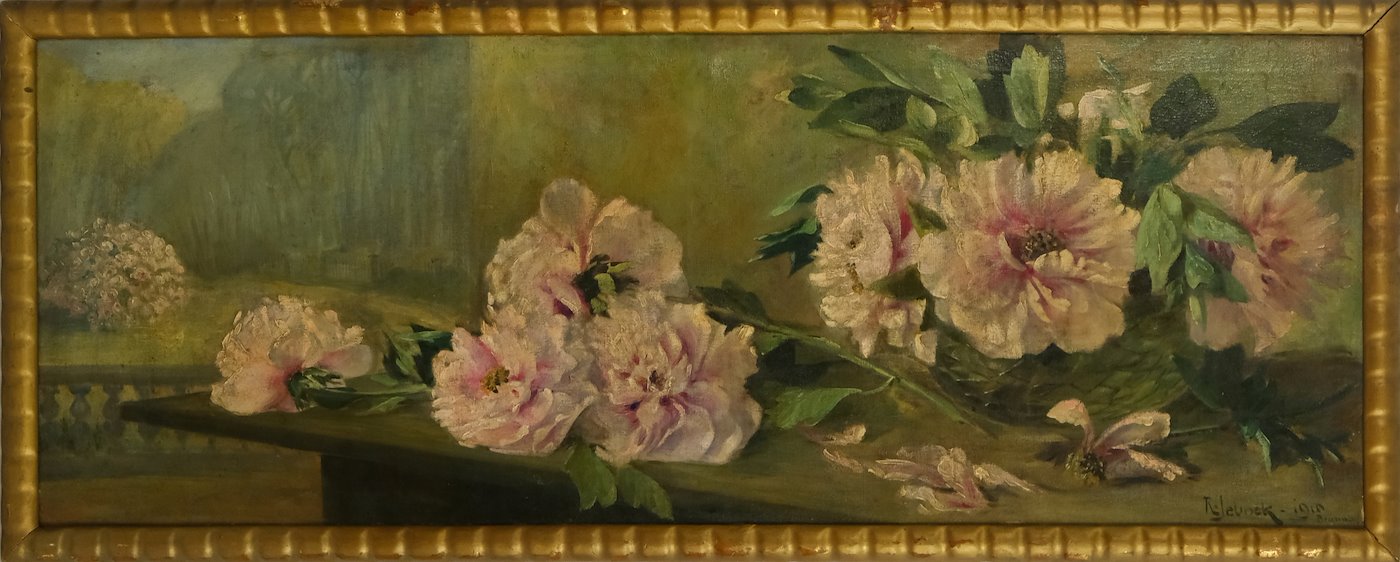 Rudolf Jelínek - Zátiší s květinami