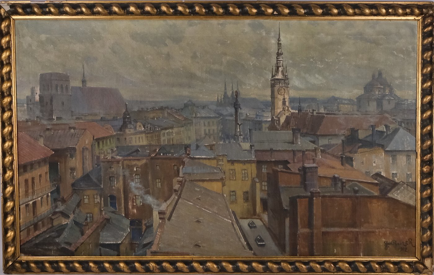 Gustav Reiter - Pohled na Olomouc