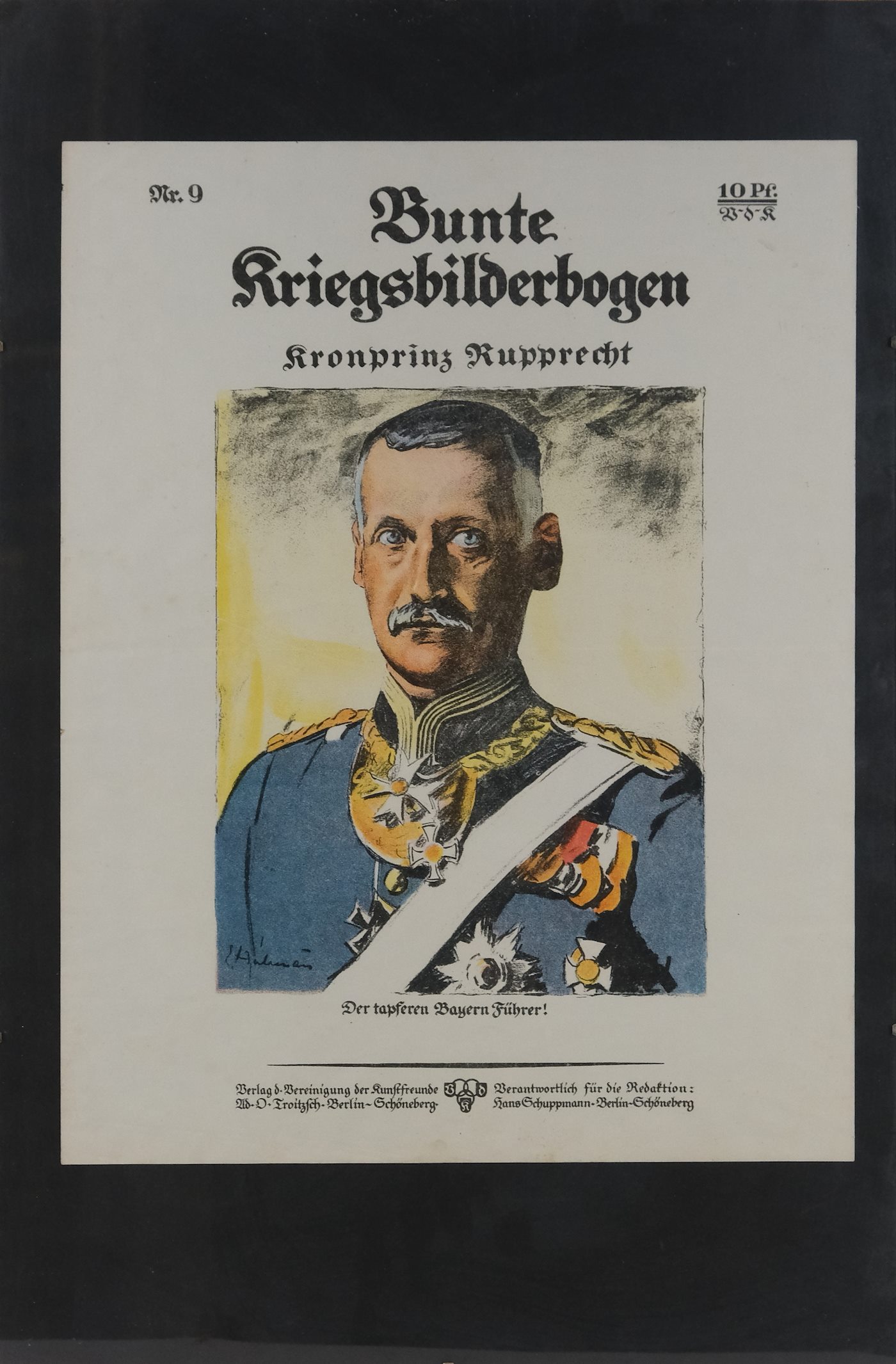 signatura nečitelná - Kronprinz Rupprecht