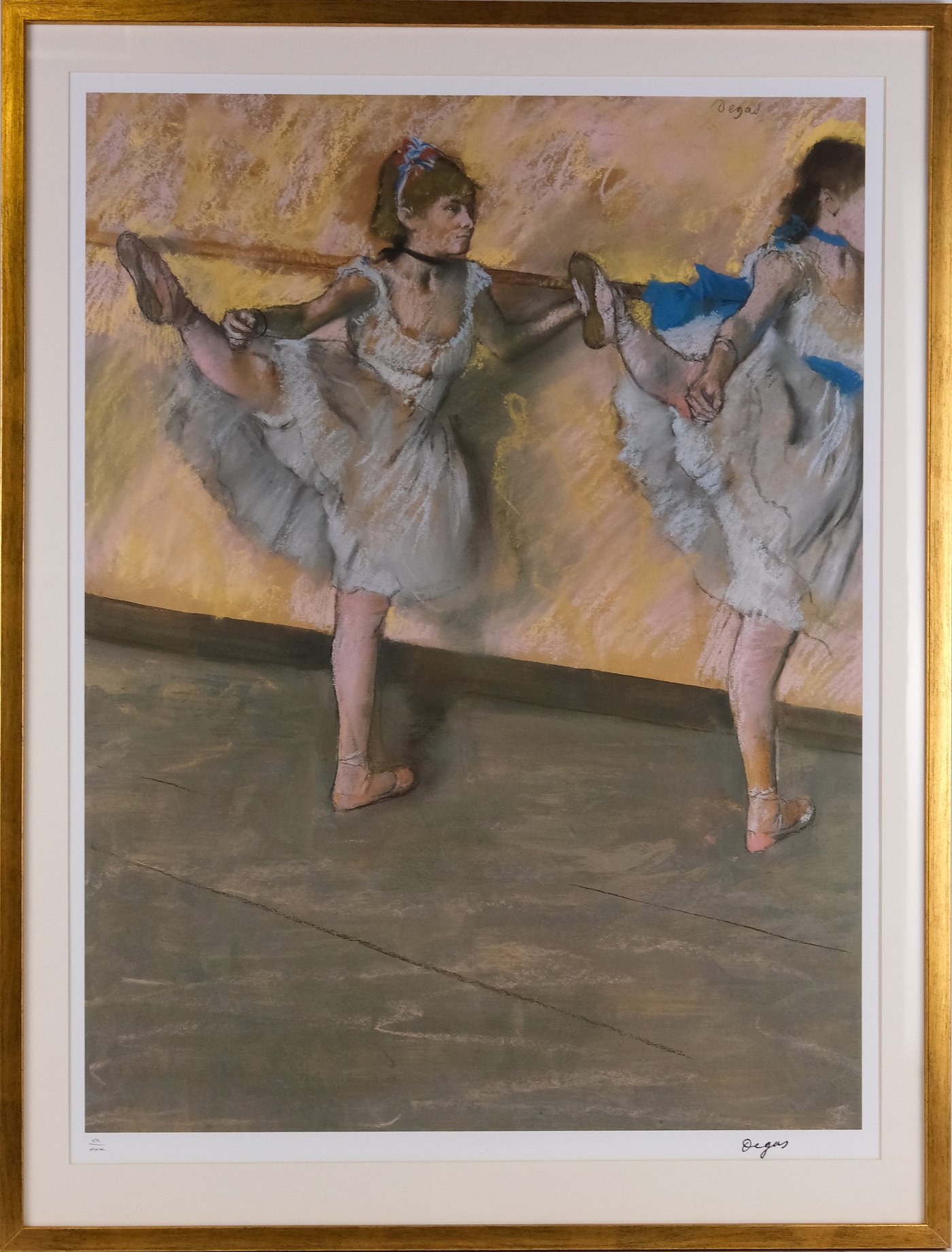 Edgar Degas - Danseuses à la barre