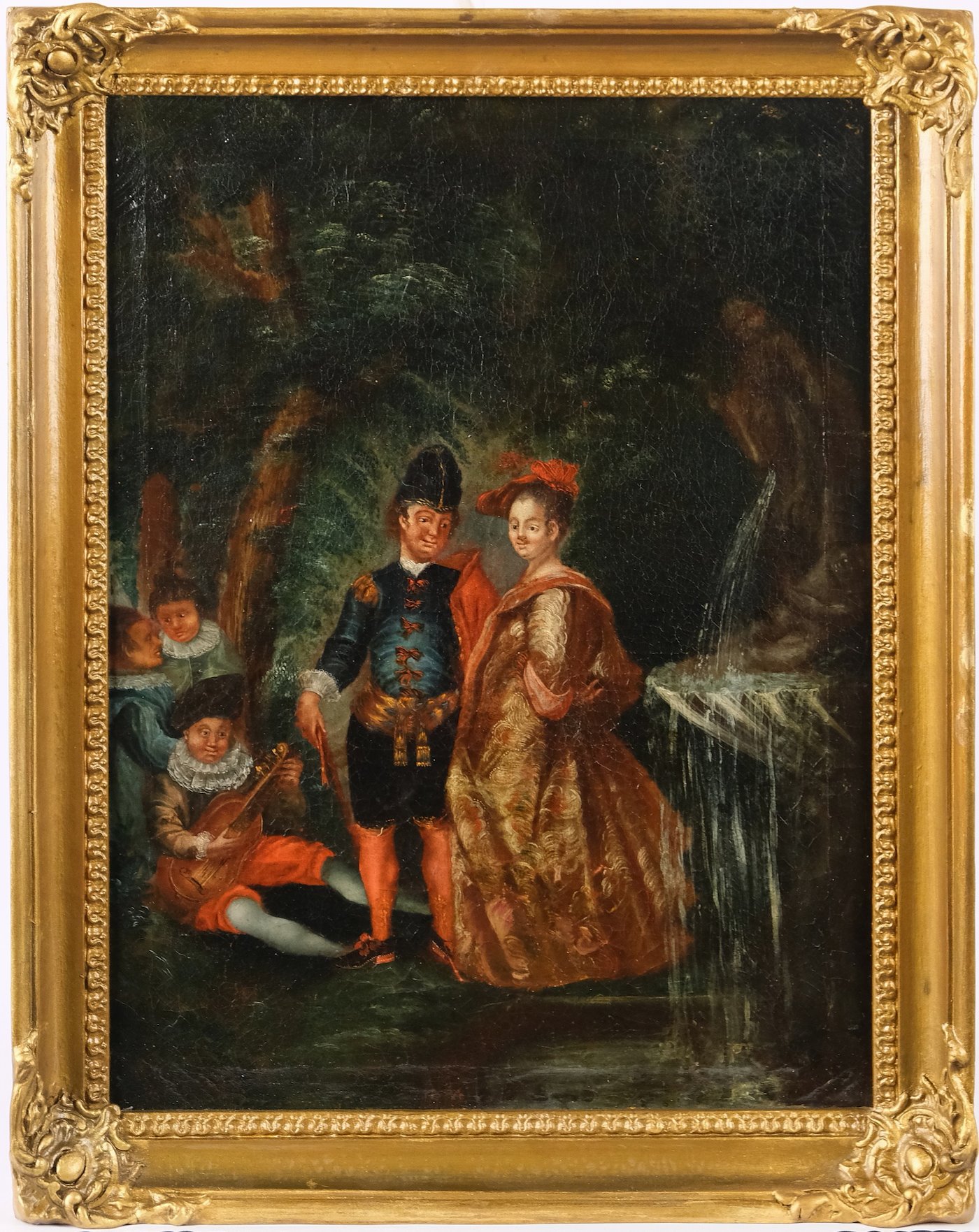 Středoevropský malíř 1. poloviny 18. století - Šlechtická rodina