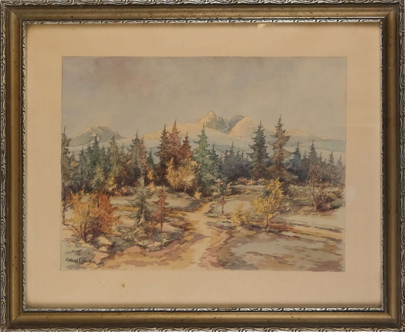 Karel Toman (1889) - V horách