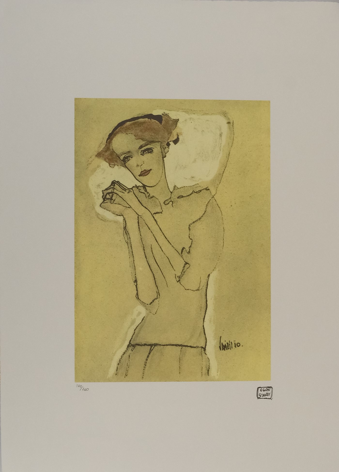 Egon Schiele - Půvabná dívka