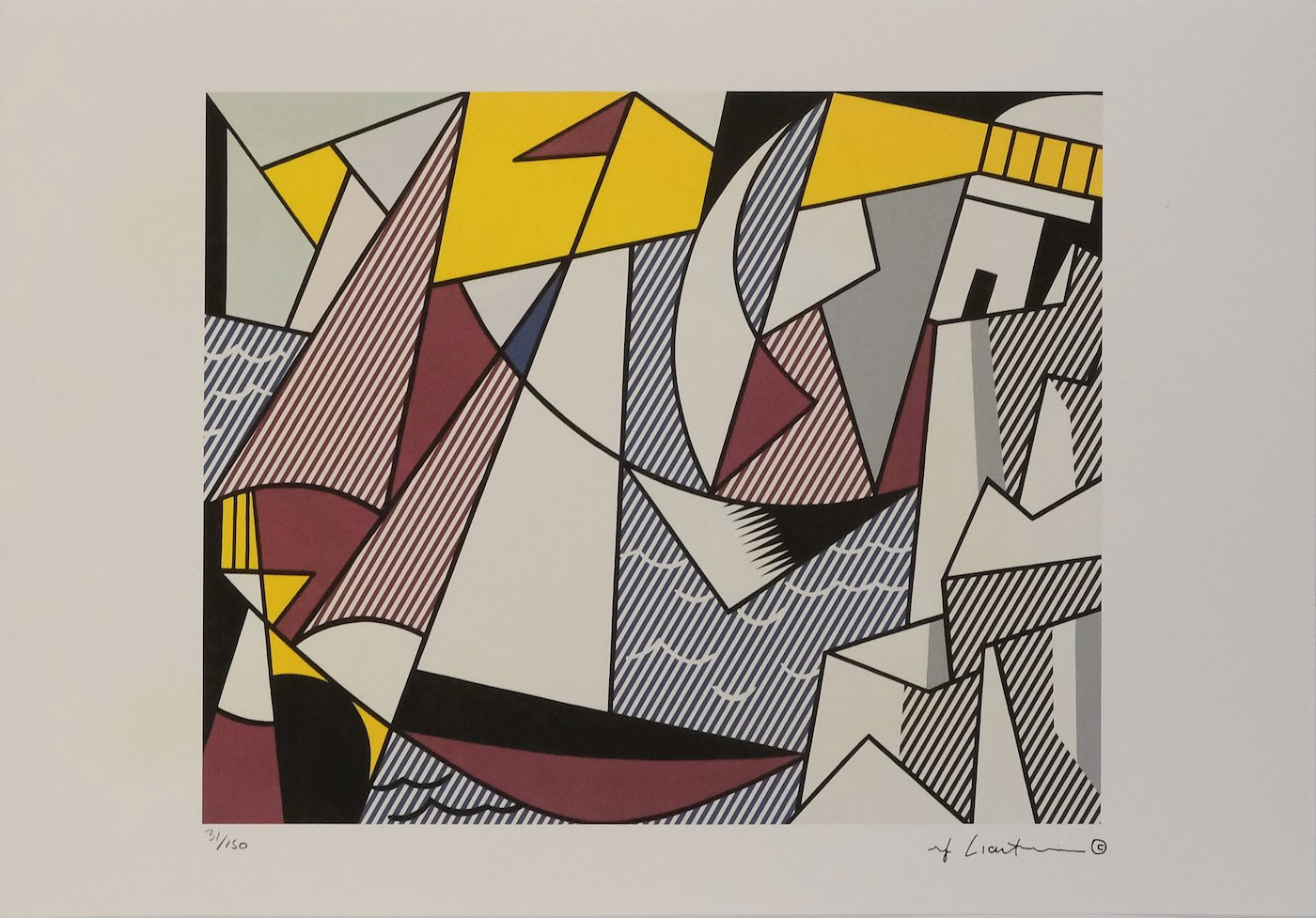 Roy Lichtenstein - Kompozice