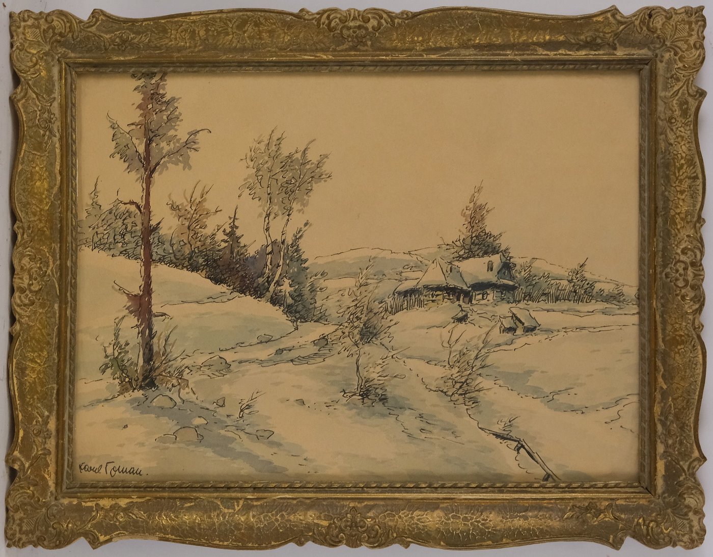 Karel Toman (1889) - Zima v horách