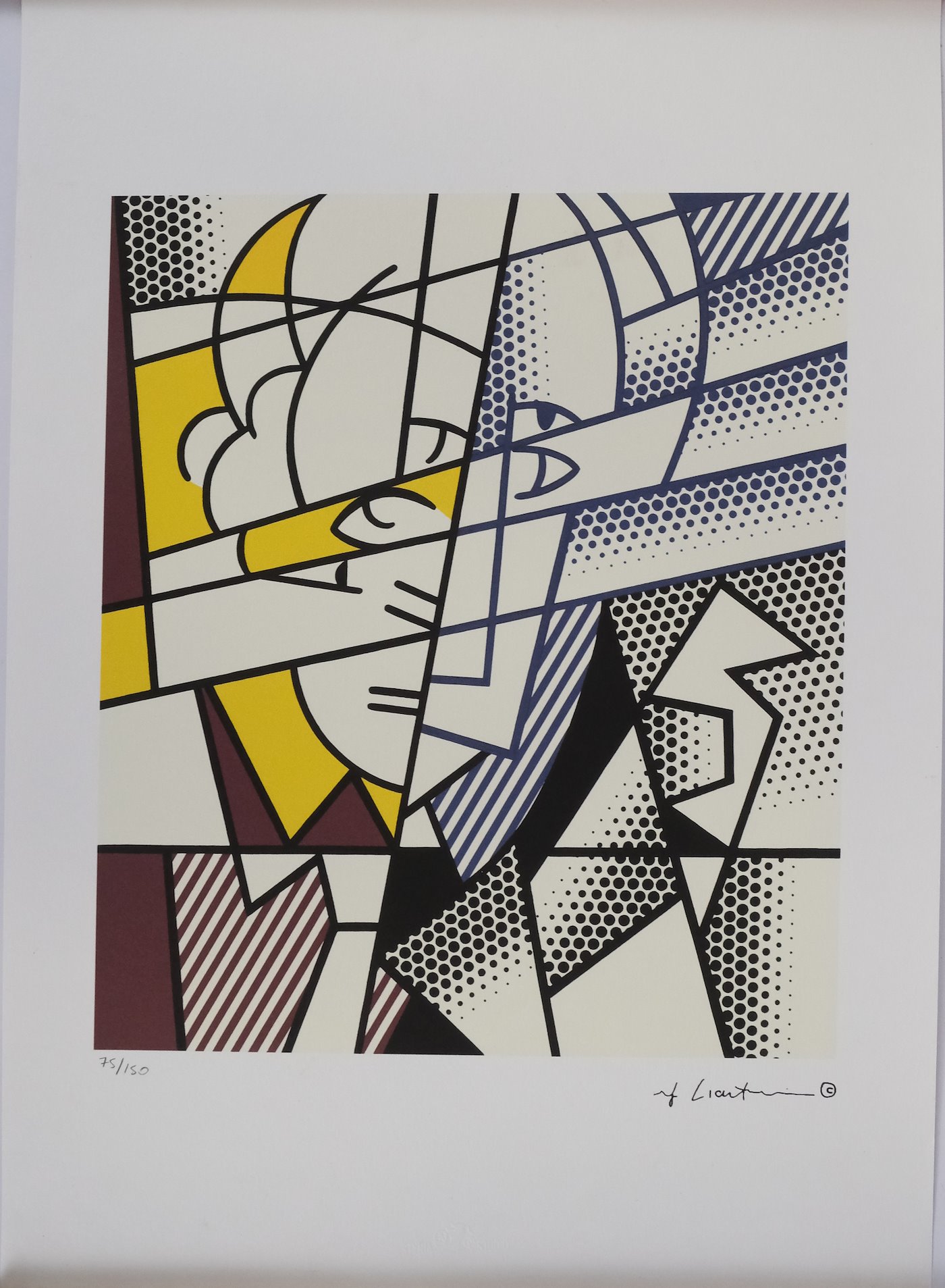 Roy Lichtenstein - Autoportrét