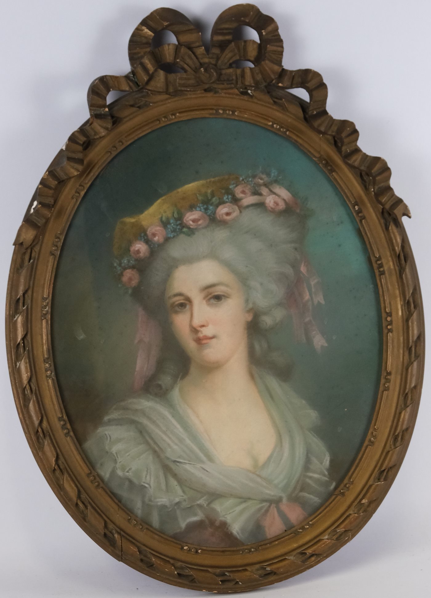 Francie 19. století - Portrét dámy