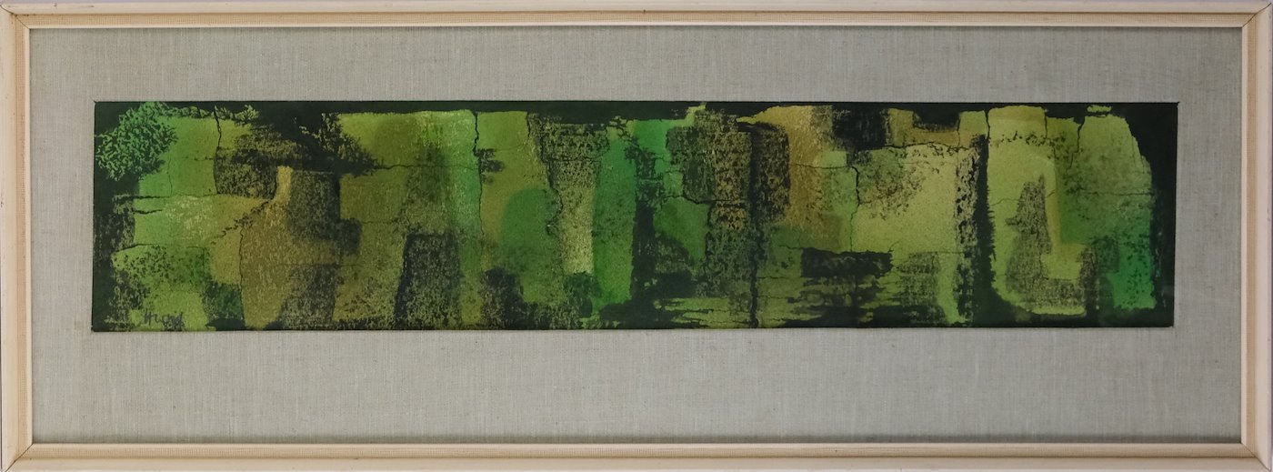 Drahomír Hlobil - Zelená abstrakce