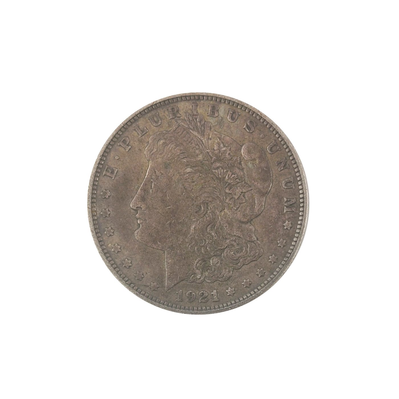 .. - USA Stříbrný dolar 1921 D MORGAN Patina