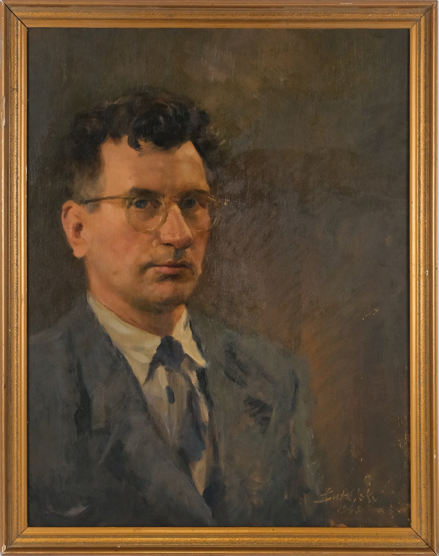 Antonín Bukolský - Autoportrét