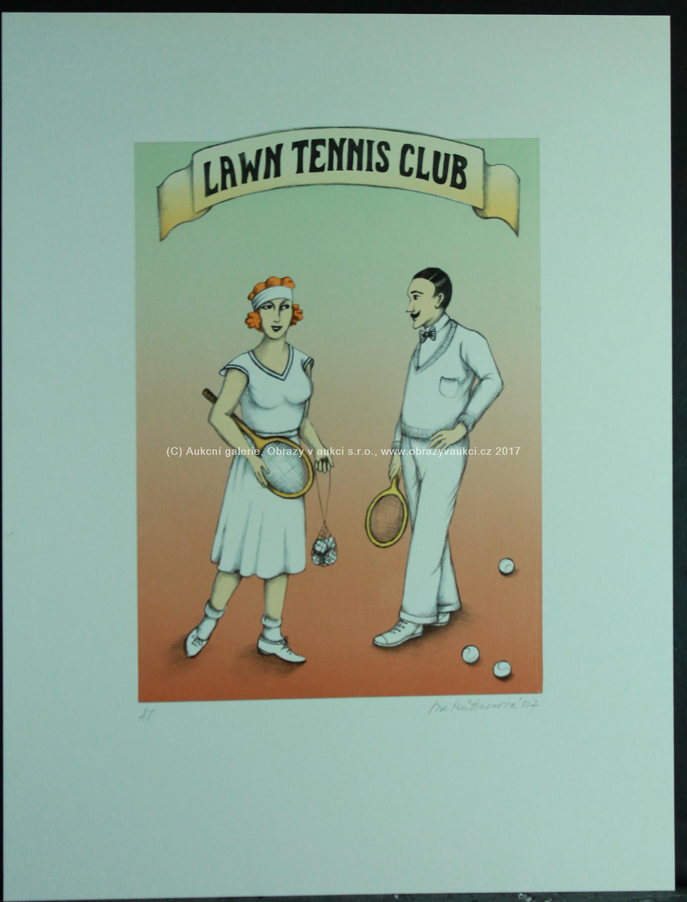 Iva Hüttnerová - Lawn tennis club