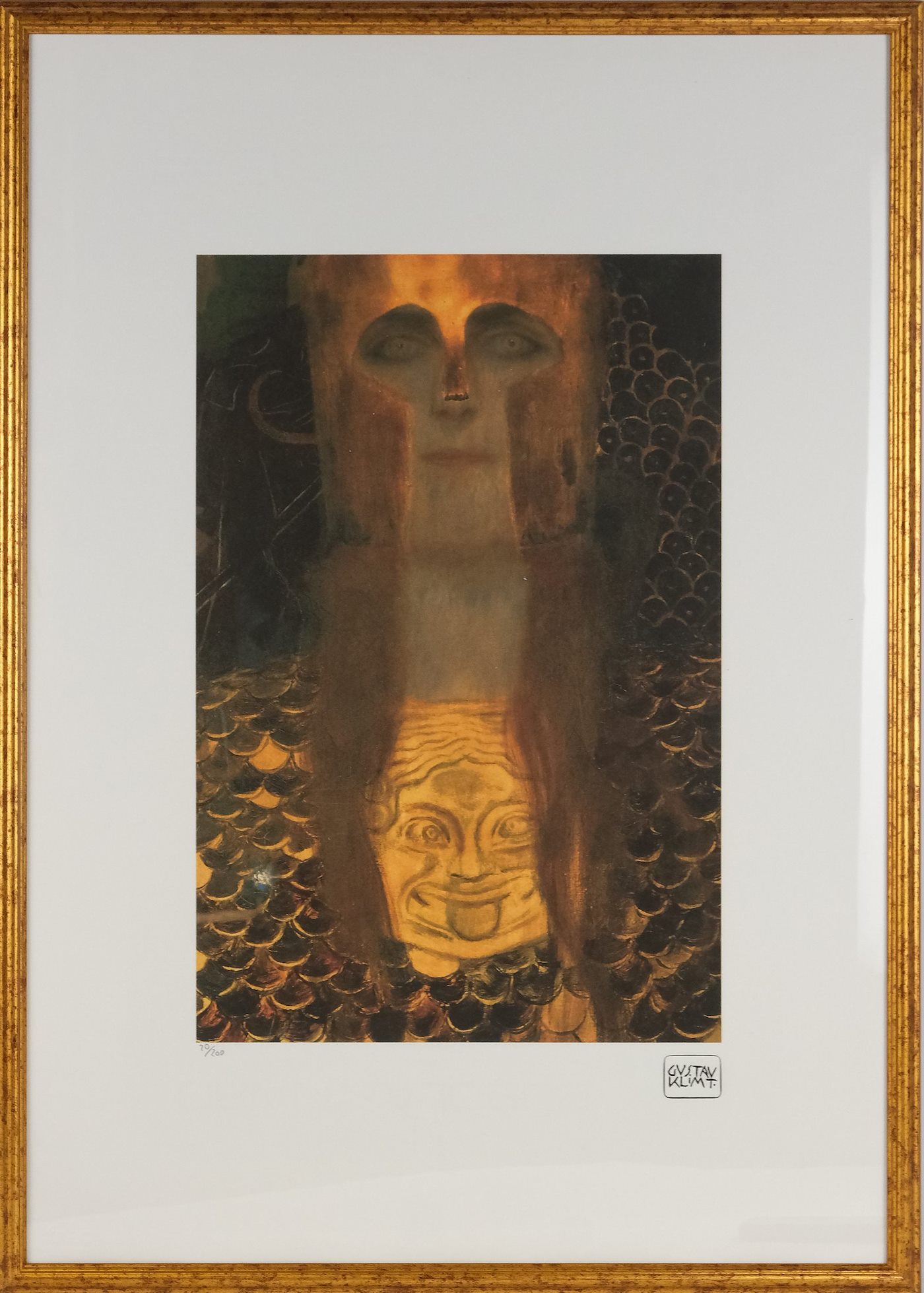Gustav Klimt - Minerva or Palas Athena