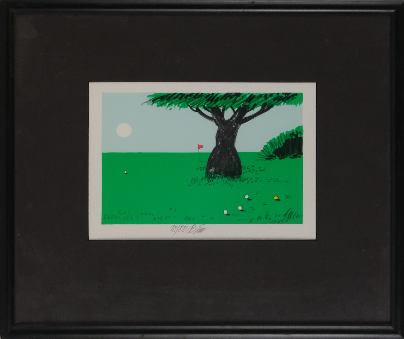 Tomáš Bím - Strom na golfovém hřišti