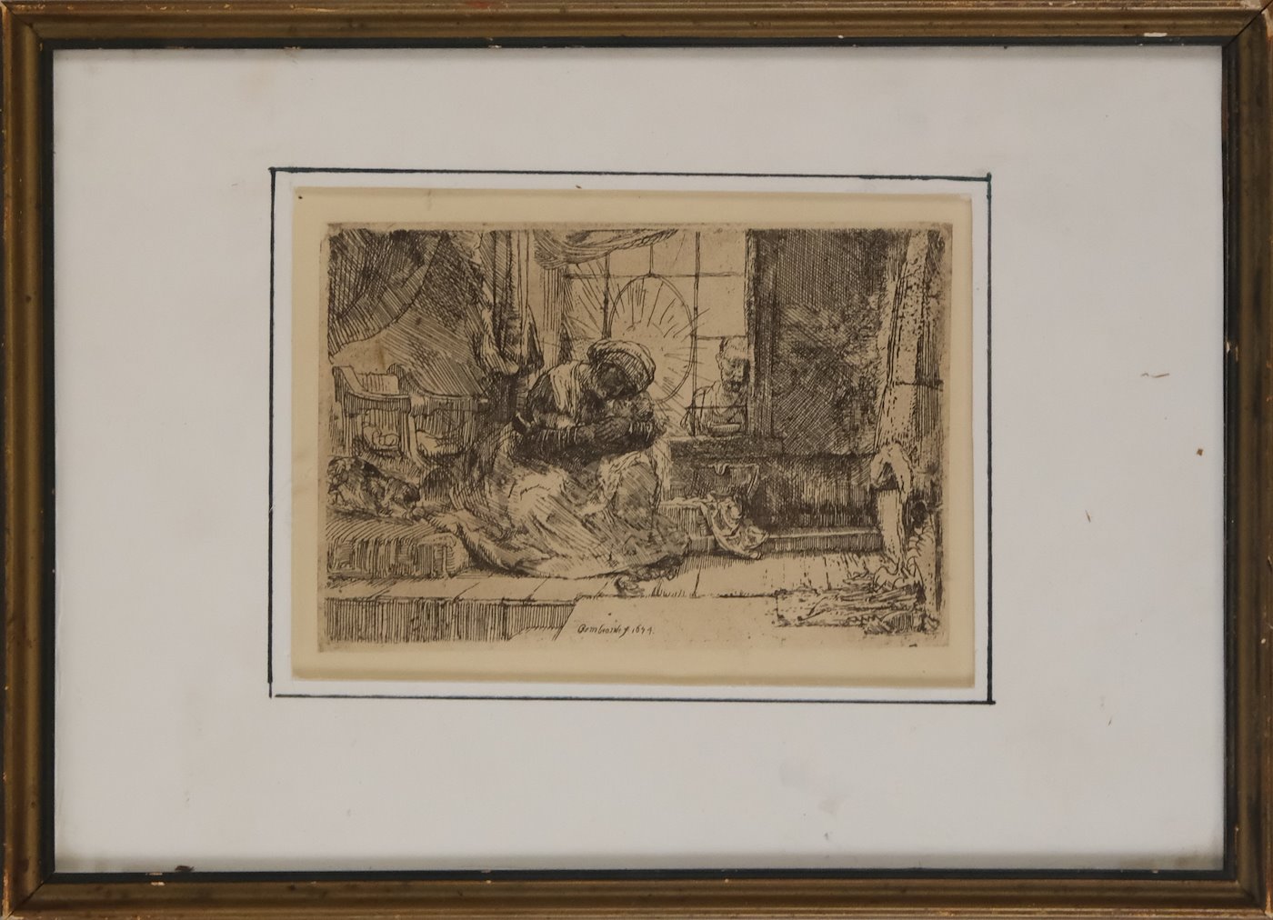 Rembrandt van Rijn - Ježíš v chrámu
