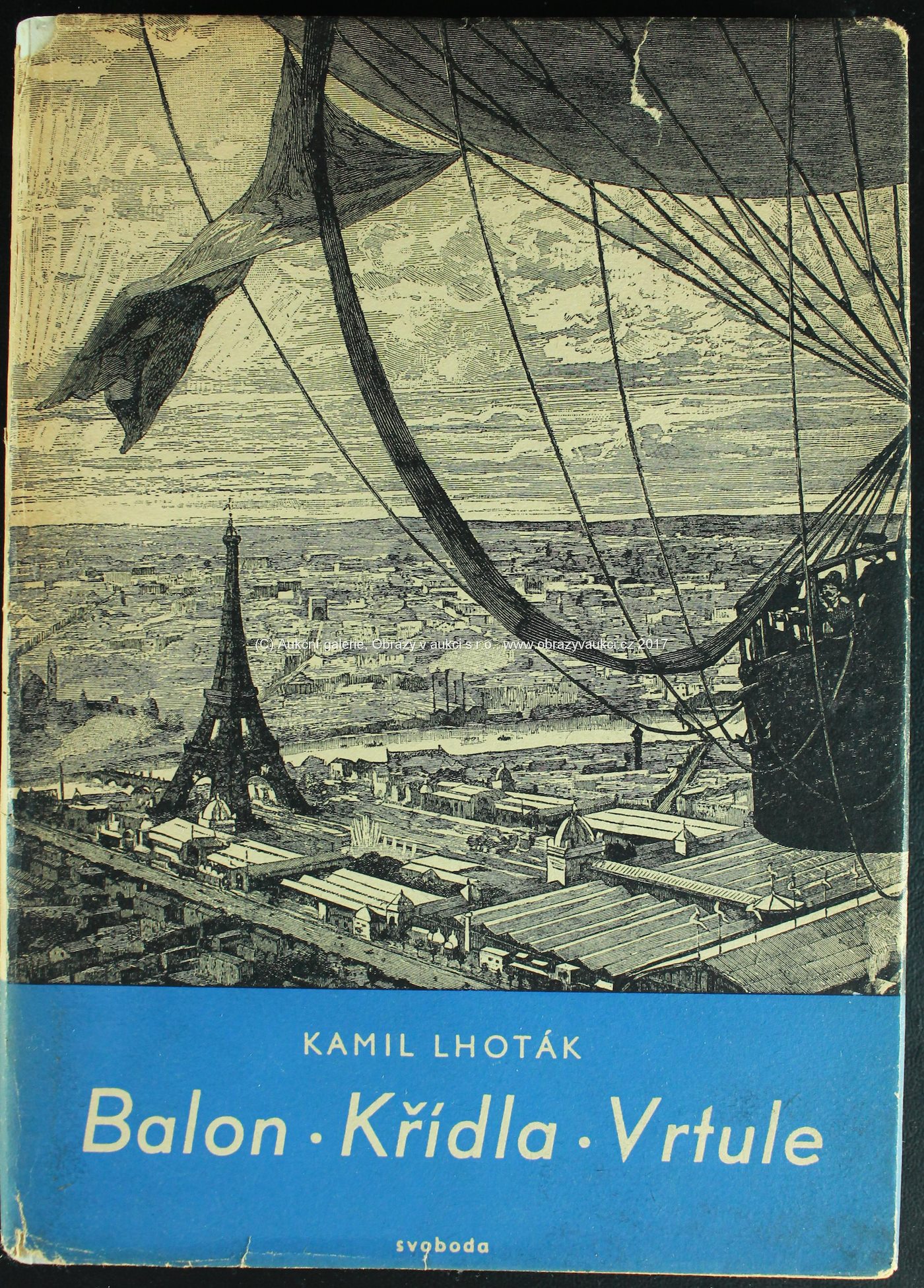 Kamil Lhoták - Balon, křídla, vrtule - originální litografie