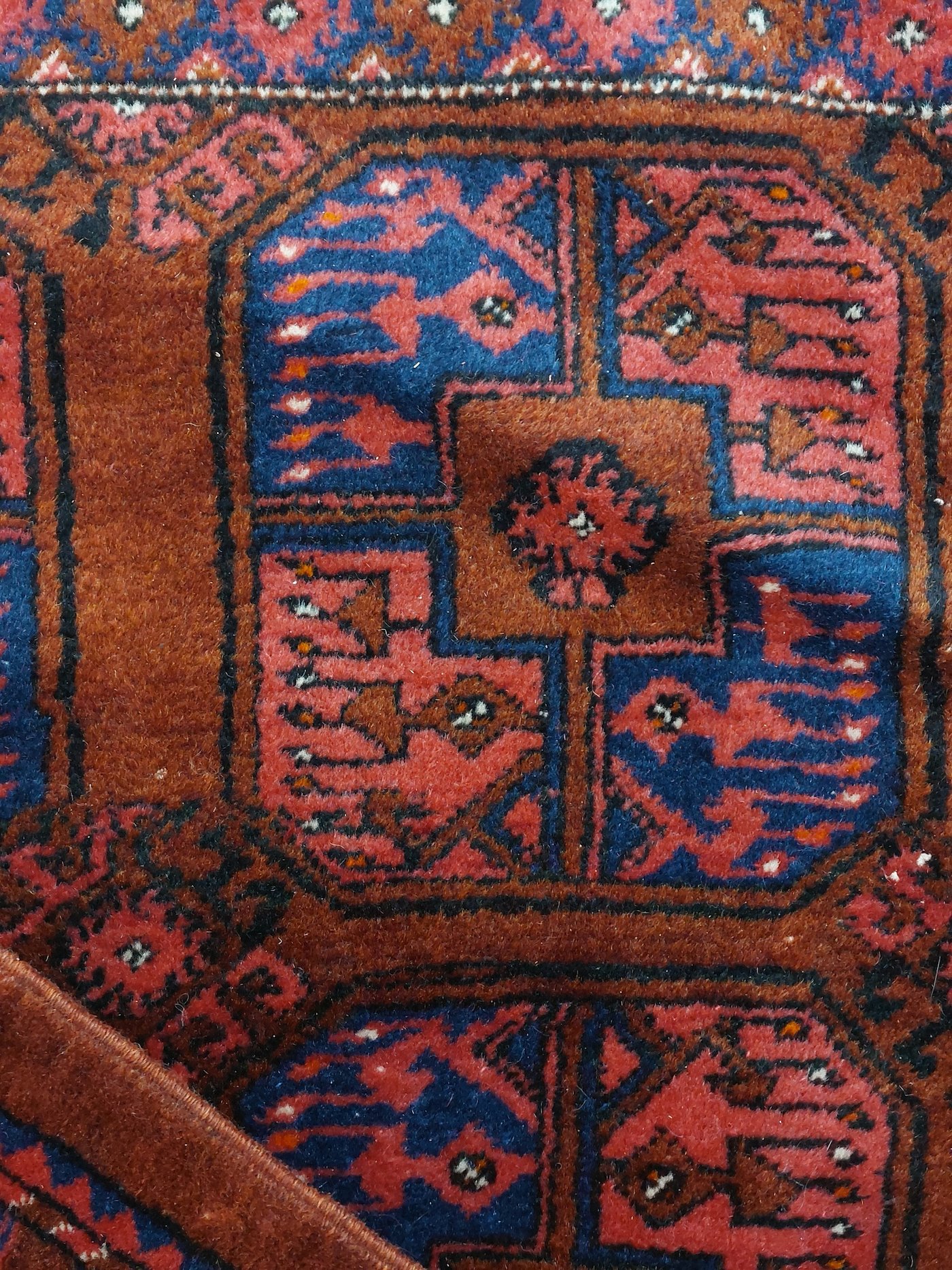 Afgánistán, počátek 20. století - Palácový koberec Ersari