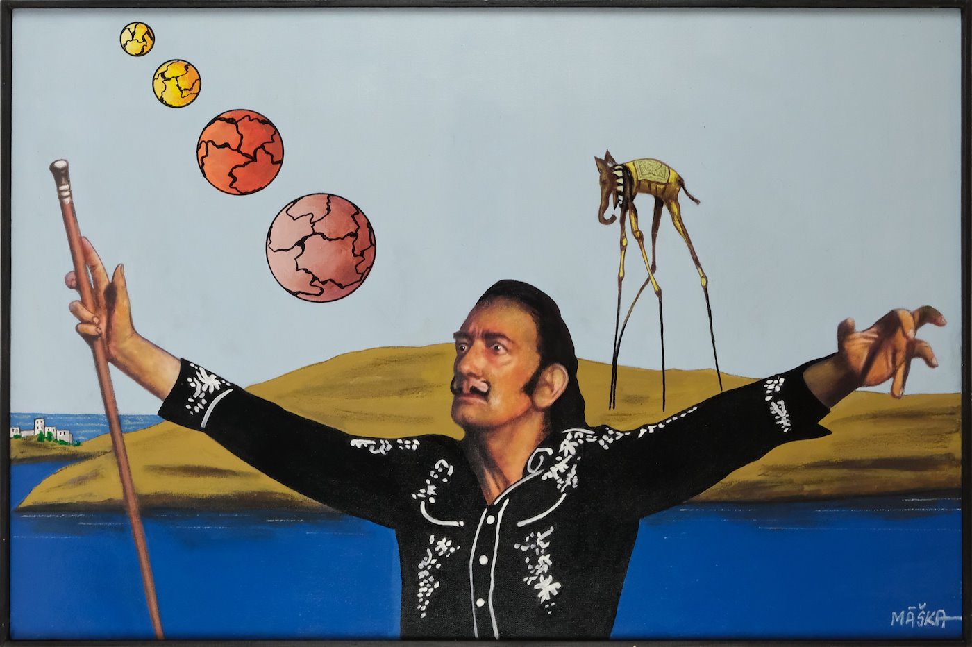 Jiří Máška - Salvador Dalí hledá inspiraci