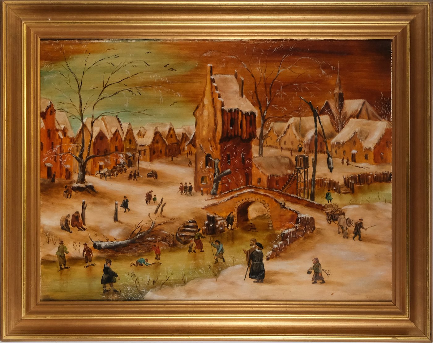 Jaroslav Mertl - Zimní krajina podle Brueghela