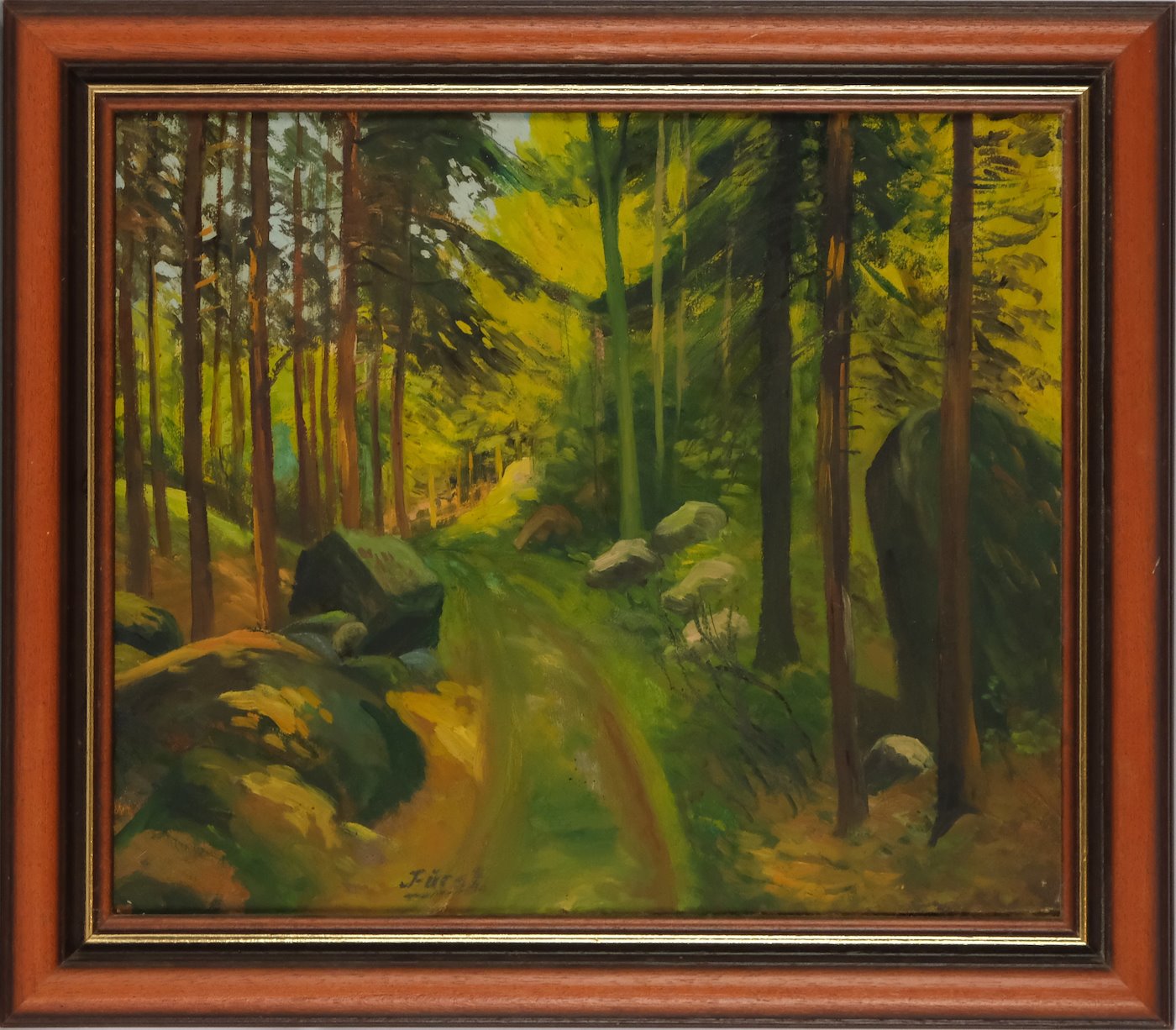 Jindřich Fürst - Cesta prosluněným lesem