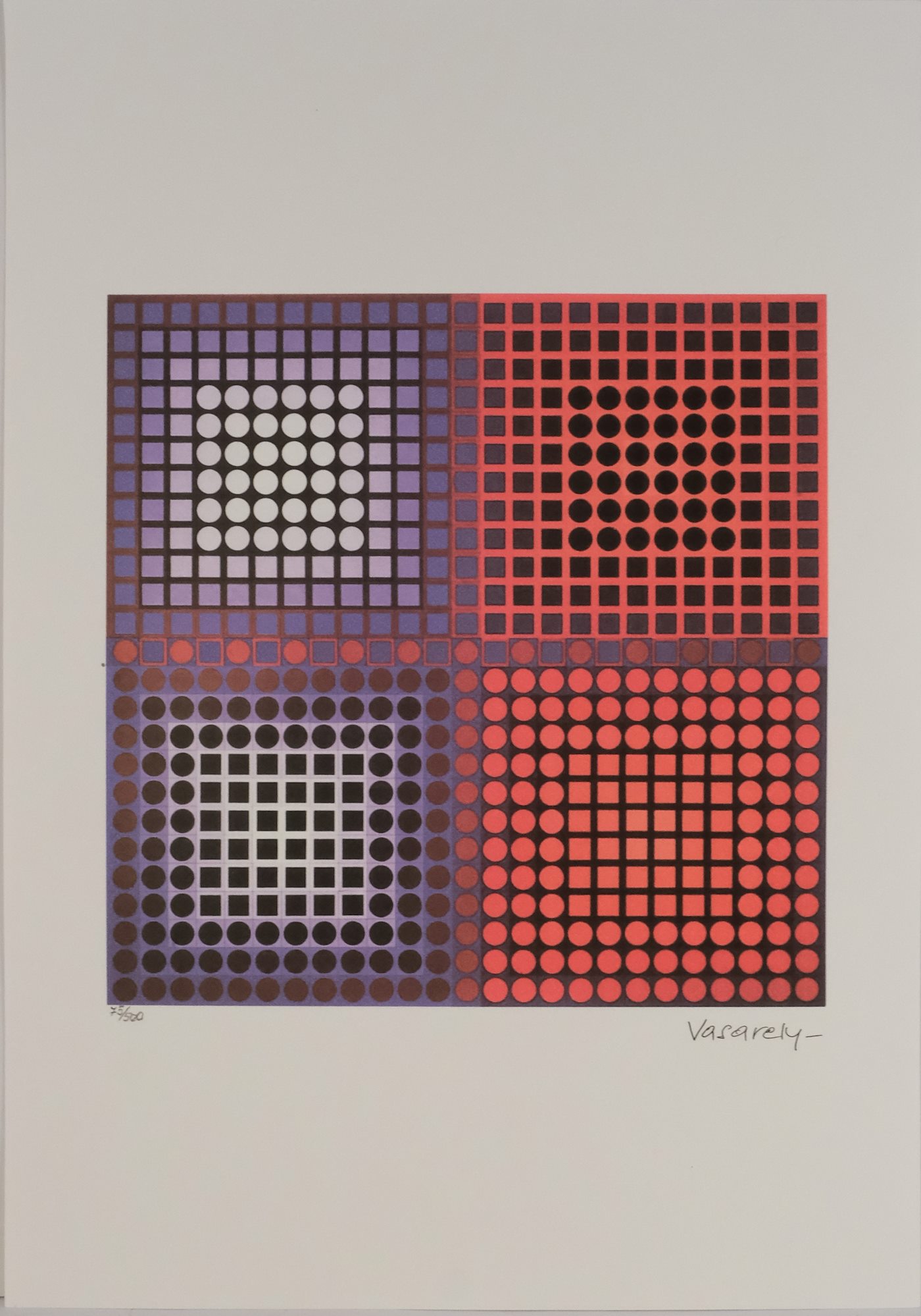 Victor Vasarely - Untitled I