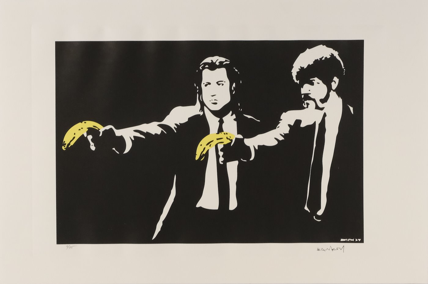 Banksy - Pulp Fiction Bananas