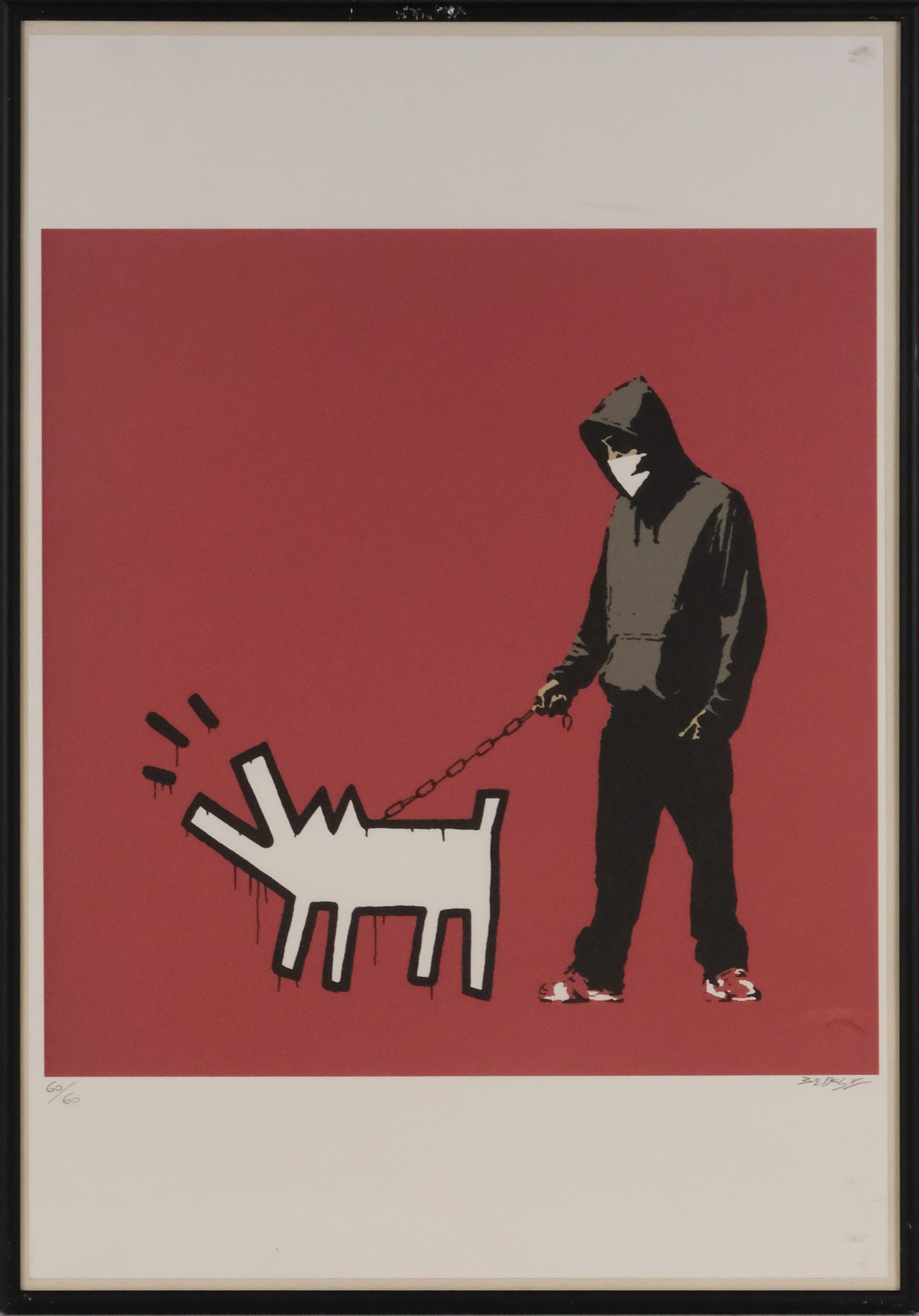 Banksy - Hoodie & Keith Haring Dog