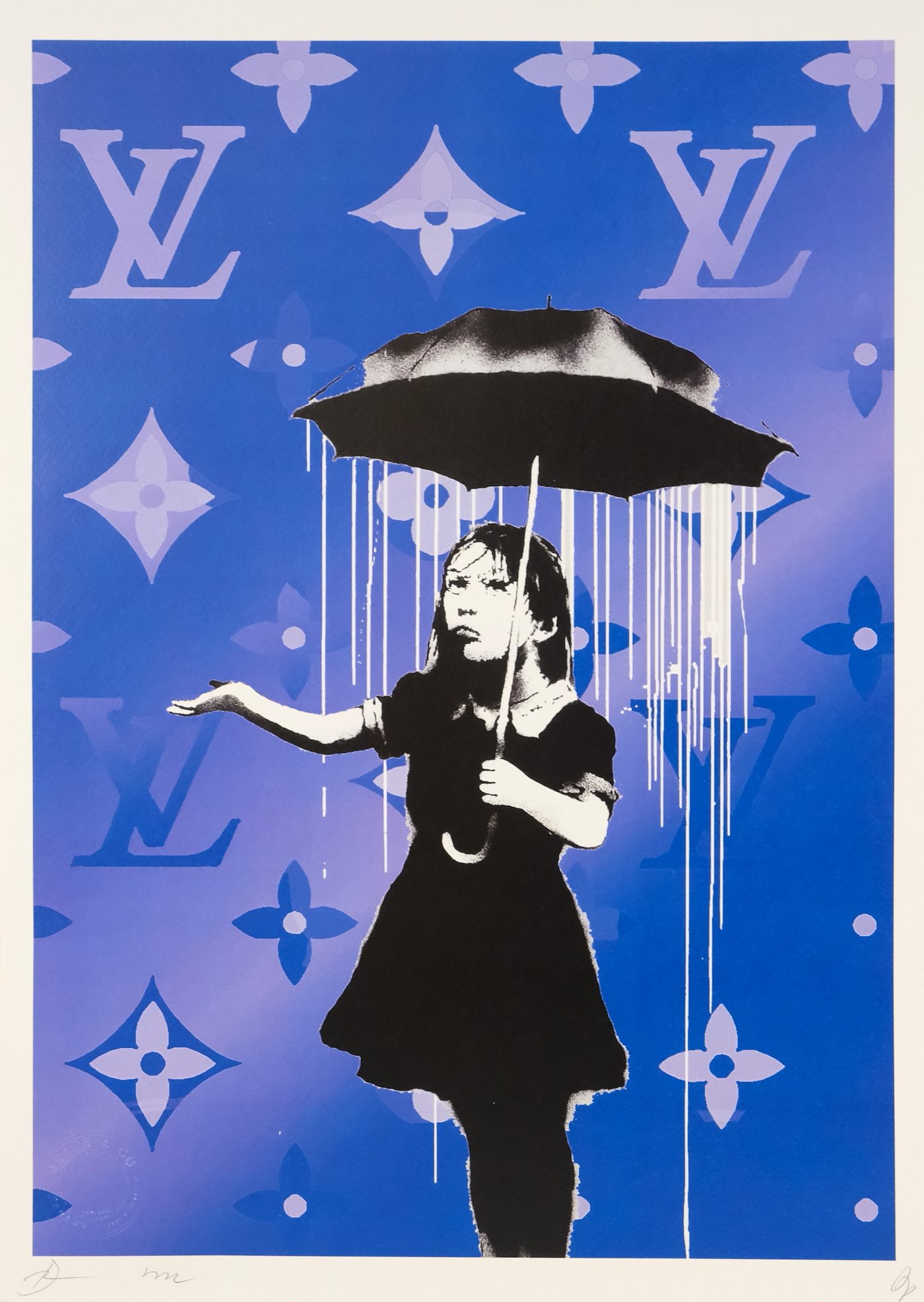 Death NYC - Girl with Umbrella